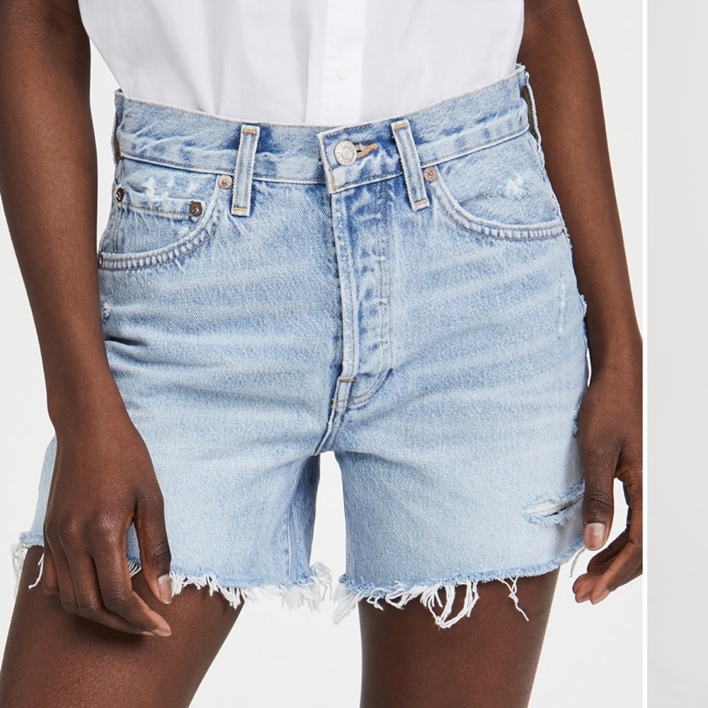 Agolde Parker Long Shorts 28 Swapmeet